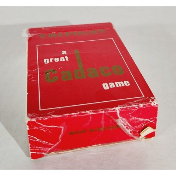 Cadaco Tripoley Deck of Playing Cards Replacement Parts Pieces Vtg Red - Picture 5 of 5